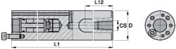 Boring Head Straight Shank: Threaded Mount MPN:1095839