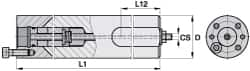 Boring Head Straight Shank: Threaded Mount MPN:1152778