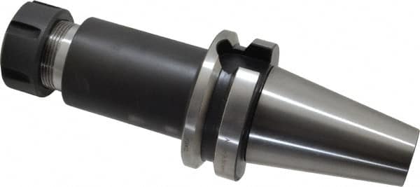 Collet Chuck: 1.02 to 16 mm Capacity, ER Collet, Taper Shank MPN:1610709