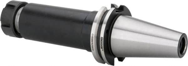 Collet Chuck: 1.02 to 16 mm Capacity, ER Collet, Taper Shank MPN:2249703