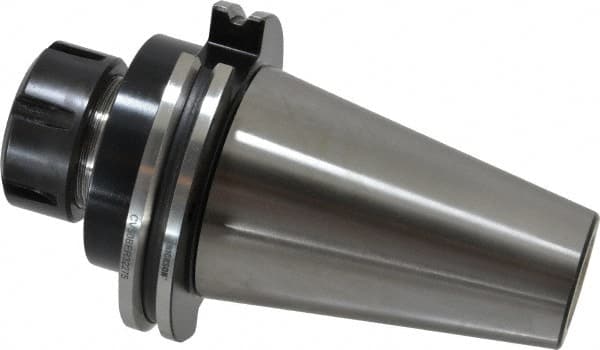 Collet Chuck: 2.03 to 20 mm Capacity, ER Collet, Taper Shank MPN:2249714