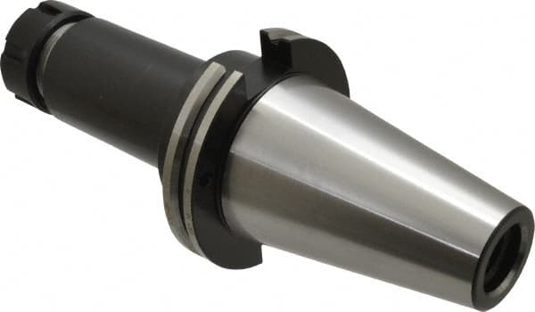 Collet Chuck: 2.03 to 20 mm Capacity, ER Collet, Taper Shank MPN:2249715