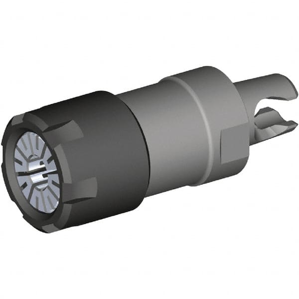 Collet Chuck: 0.5 to 7 mm Capacity, ER Collet, Modular Connection Shank MPN:3741454