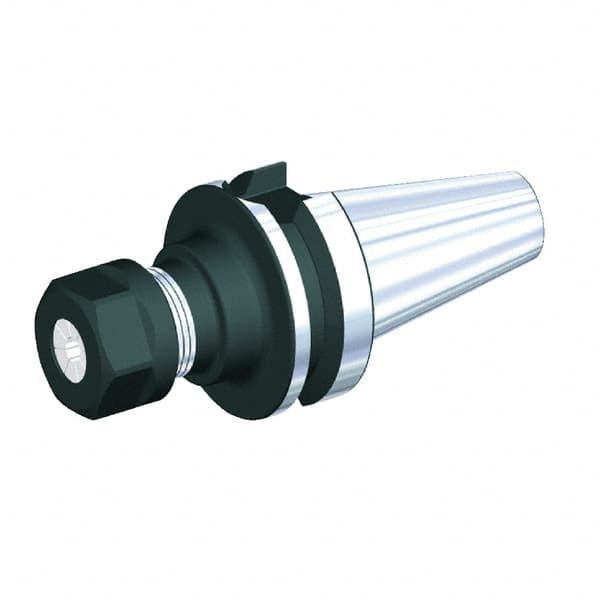 Collet Chuck: 0.5 to 13 mm Capacity, ER Collet, Taper Shank MPN:3847458