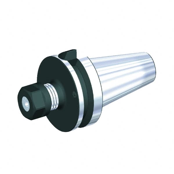 Collet Chuck: 0.5 to 10 mm Capacity, ER Collet, Taper Shank MPN:3847461