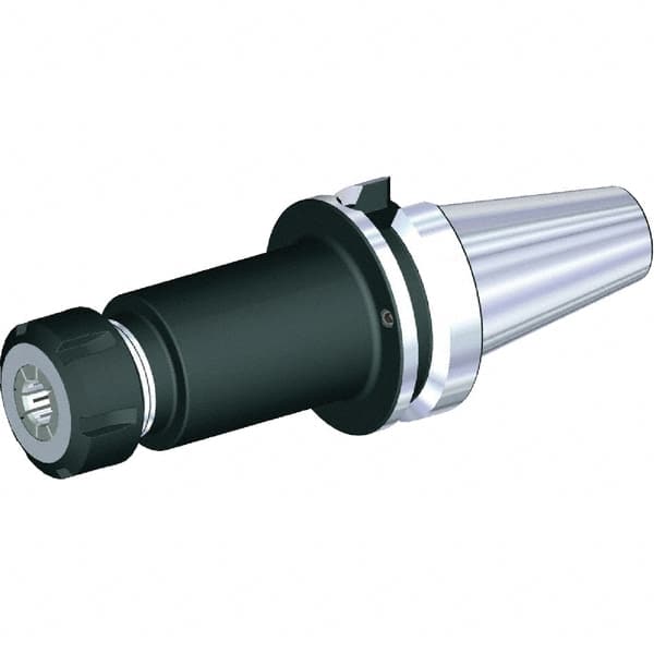 Collet Chuck: 1 to 16 mm Capacity, ER Collet, Taper Shank MPN:3857092