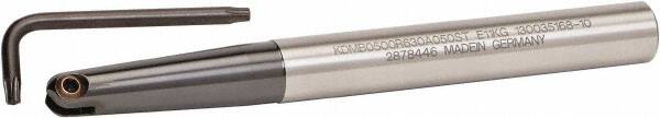 Indexable Ball Nose End Mill: 1/2