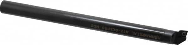 Indexable Boring Bar: A12SCLPR3, 23.62 mm Min Bore Dia, Right Hand Cut, 3/4