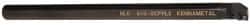 Indexable Boring Bar: A10SCFPL2, 19.56 mm Min Bore Dia, Left Hand Cut, 5/8