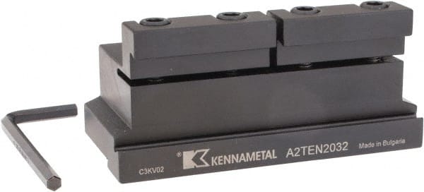 Tool Block Style A2TEN, 32mm Blade Height, 110mm OAL, 50mm OAH, Indexable Cutoff Blade Tool Block MPN:1878052