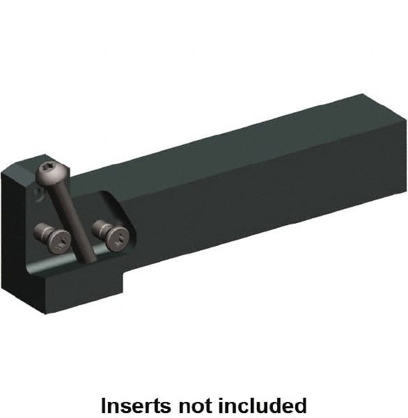 Indexable Cutoff Toolholder: 25 mm Max Depth of Cut, 25 mm Max Workpiece Dia, Right Hand MPN:5979745