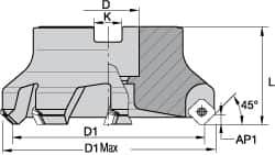 124.97mm Cut Diam, 1-1/2