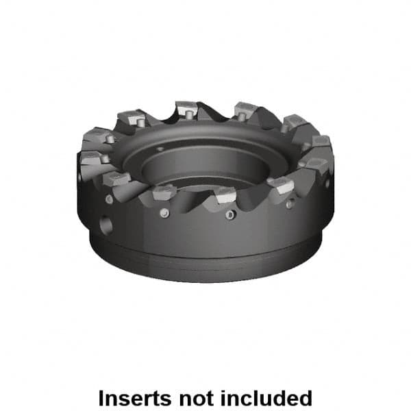 100mm Cut Diam, 32mm Arbor Hole Diam, 1mm Max Depth, Indexable Square-Shoulder Face Mill MPN:1886328