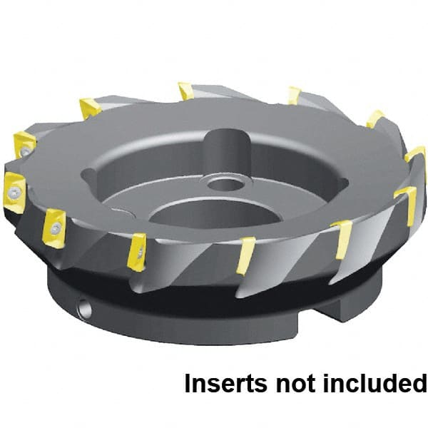 125mm Cut Diam, 40mm Arbor Hole Diam, Indexable Square-Shoulder Face Mill MPN:2390486