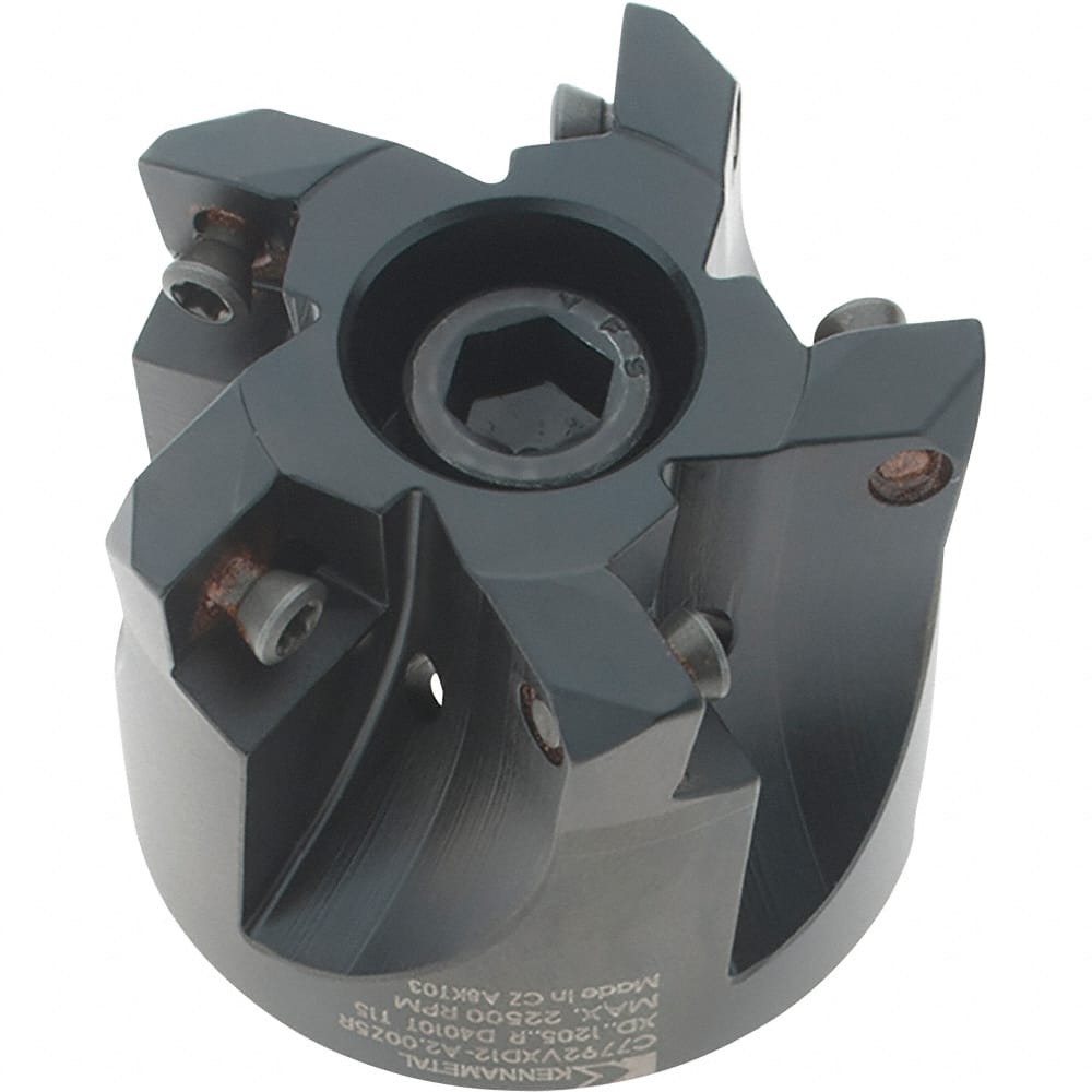 Indexable Square-Shoulder Face Mill:  C7792VXD12-A2.00Z5R,  2'' Cut Dia MPN:5656382