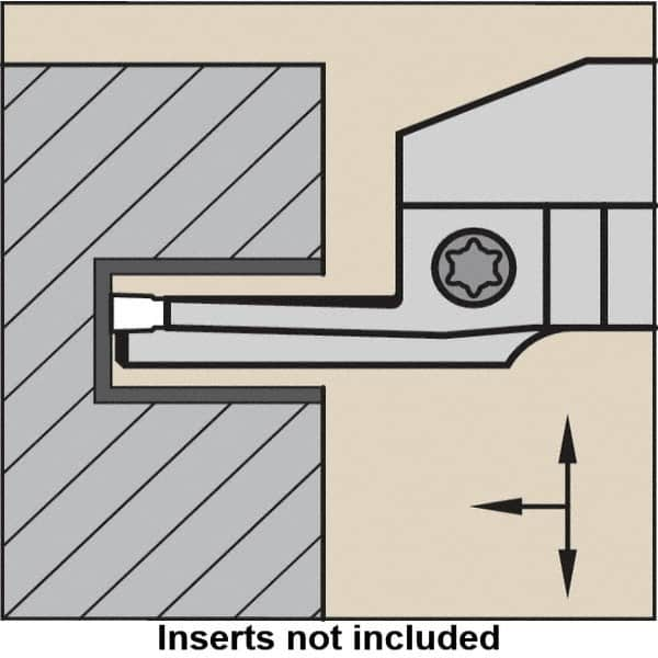 Indexable Grooving Blade: Left Hand, 0.079