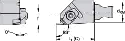 Indexable Grooving Toolholder:  KM16NSR3 MPN:1831204