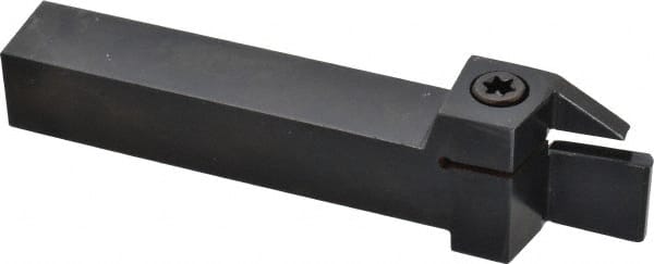 Indexable Grooving-Cutoff Toolholder: A4SMR120519, 5 mm Min Groove Width, 19 mm Max Depth of Cut, Right Hand MPN:1953327