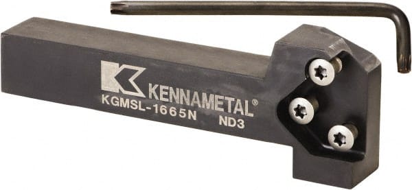 Indexable Grooving-Cutoff Toolholder: KGMSL1665N, Left Hand MPN:3557103