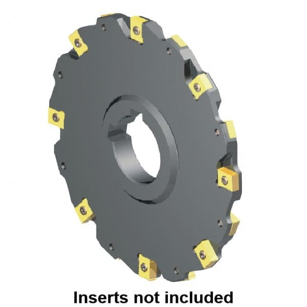 Indexable Slotting Cutter: 12 mm Cutting Width, 160 mm Cutter Dia, Arbor Hole Connection, 46 mm Max Depth of Cut, 40 mm Hole MPN:1130608