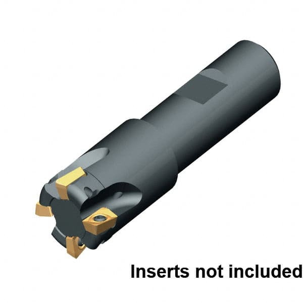 Indexable Square-Shoulder End Mill: KISR100AD1604, 1