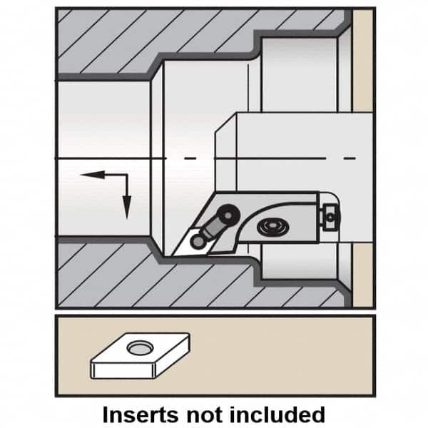 63mm OAL x 18mm OAW x 22.25mm OAH Right Hand Indexable Turning Cartridge MPN:3330275