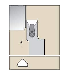 Indexable Turning Toolholder: CTCPL164D, Clamp MPN:1096965