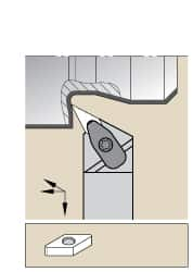 Indexable Turning Toolholder: DVONR853DKC3, Clamp MPN:2504010