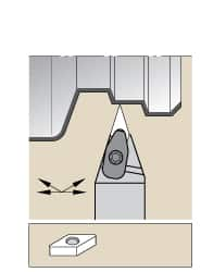 Indexable Turning Toolholder: DVVNN853DKC3, Clamp MPN:2504014