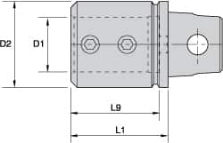 Boring Bar Modular Adapter: 0.75