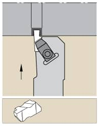 Indexable Threading Toolholder: External, Right Hand, 0.6299 x 0.6299