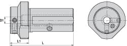 Boring Bar Reducing Adapter: KM63XMZ MPN:1521853