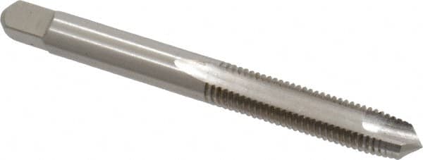 Spiral Point Tap: 1/4-28, UNF, 2 Flutes, Plug, 3B, High Speed Steel, Bright Finish MPN:1542258