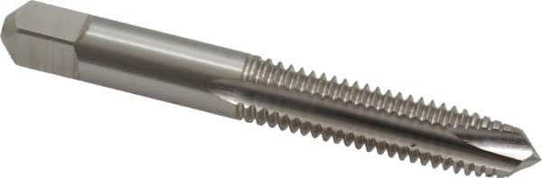 Spiral Point Tap: 3/8-16, UNC, 3 Flutes, Plug, 2B, High Speed Steel, Bright Finish MPN:1542599