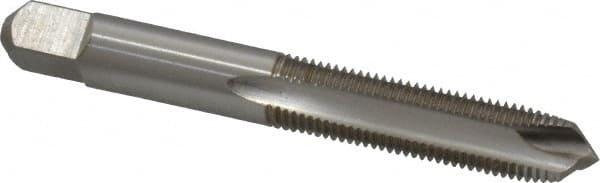 Spiral Point Tap: 3/8-24, UNF, 3 Flutes, Plug, 3B, High Speed Steel, Bright Finish MPN:1542613