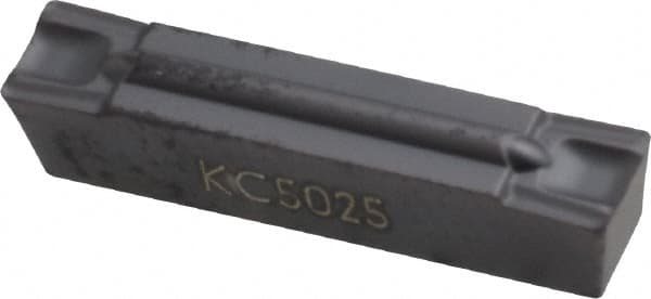 Grooving Insert: G0505M0GMP KC5025, Solid Carbide MPN:1923838