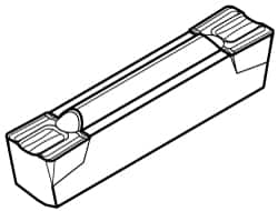 Grooving Insert: G312I08GMN KC5010, Solid Carbide MPN:2275087