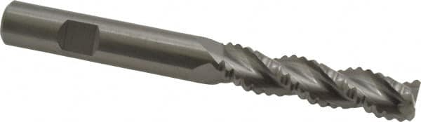 Square End Mill: 1/2'' Dia, 2'' LOC, 1/2'' Shank Dia, 4-1/2'' OAL, 3 Flutes, Solid Carbide MPN:2658446