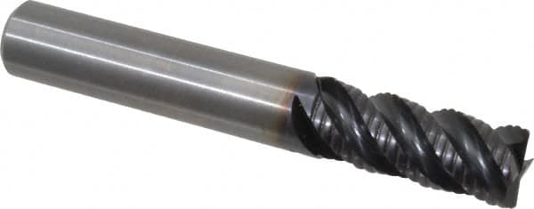 Corner Radius End Mill: 3/8