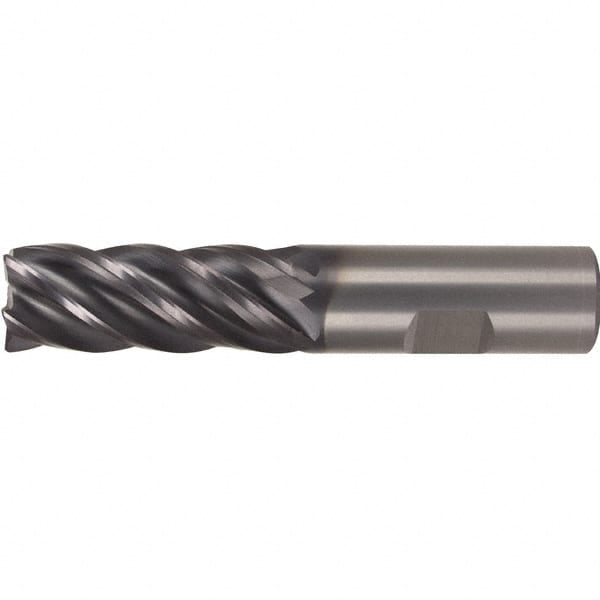 Square End Mill: 3/4'' Dia, 1-1/2'' LOC, 3/4'' Shank Dia, 4'' OAL, 5 Flutes, Solid Carbide MPN:3580874