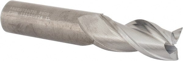 Square End Mill: 3/4'' Dia, 1-1/2'' LOC, 3/4'' Shank Dia, 4'' OAL, 3 Flutes, Solid Carbide MPN:3854762