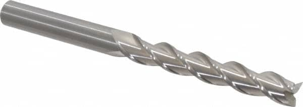 Square End Mill: 1/2'' Dia, 3-1/8'' LOC, 1/2'' Shank Dia, 6'' OAL, 3 Flutes, Solid Carbide MPN:3866263