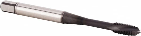 Spiral Flute Tap: M4x0.70 Metric, 3 Flutes, Plug, 6HX Class of Fit, Powdered Metal, TiN/CrC/C Coated MPN:3868080