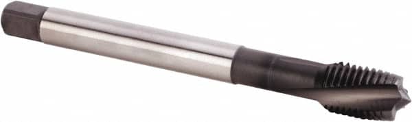 Spiral Flute Tap: M12x1.50 Metric Fine, 3 Flutes, Plug, 6HX Class of Fit, Powdered Metal, TiN/CrC/C Coated MPN:3868114