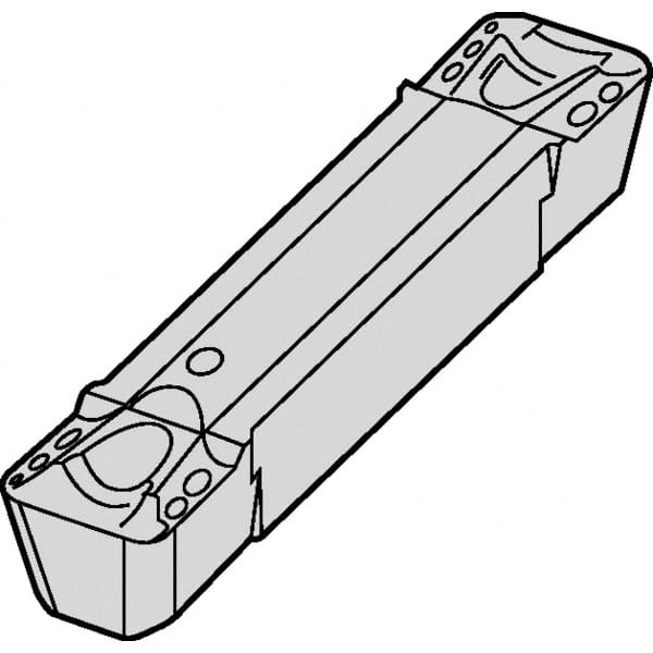 Grooving Insert: A4G0200GUP KCU10, Solid Carbide MPN:3871069