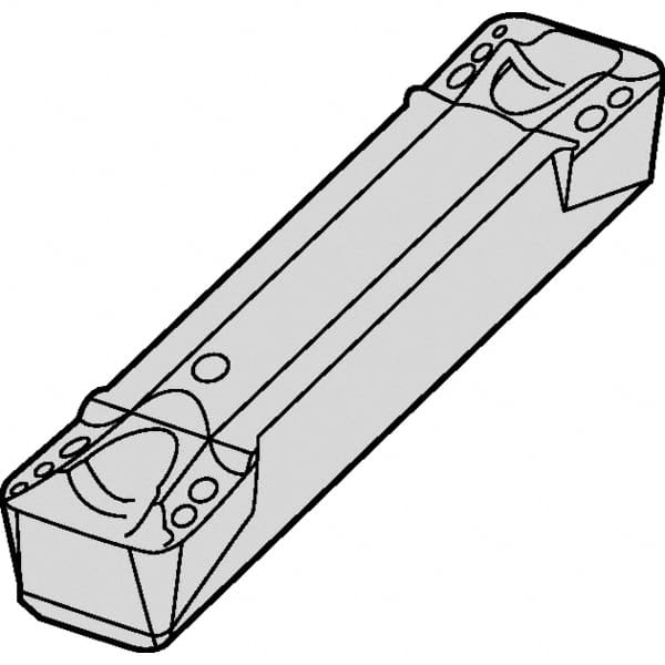 Grooving Insert: A4G0205GUP KCU10, Solid Carbide MPN:3871076