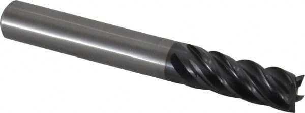 Square End Mill: 0.315'' Dia, 0.748'' LOC, 5 Flutes, Solid Carbide MPN:4046378