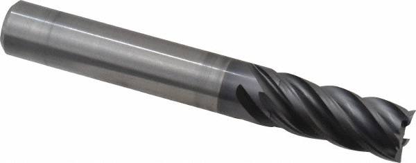 Square End Mill: 10 mm Dia, 22 mm LOC, 5 Flutes, Solid Carbide MPN:4046384