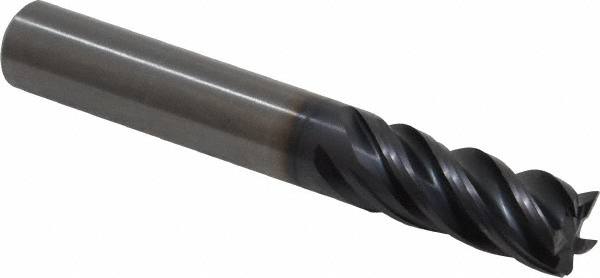 Square End Mill: 0.4724'' Dia, 1.0236'' LOC, 5 Flutes, Solid Carbide MPN:4046387