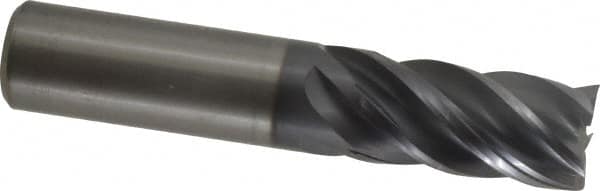 Square End Mill: 0.7874'' Dia, 1.4961'' LOC, 5 Flutes, Solid Carbide MPN:4046399